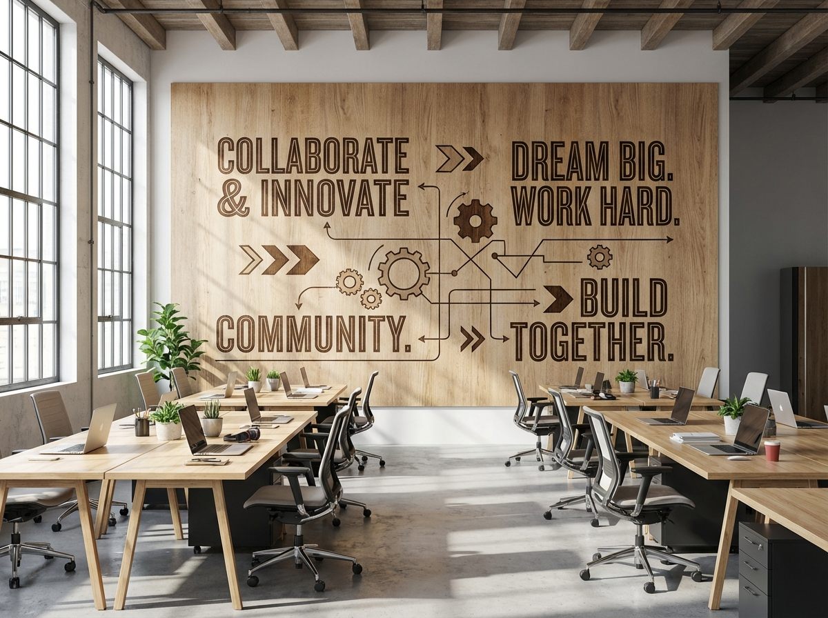 Offices wall print